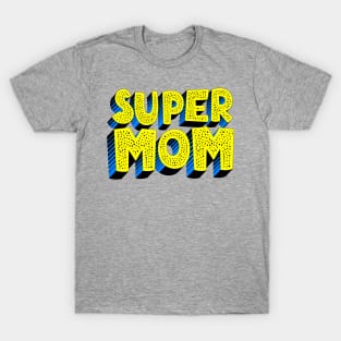 Super Mom Comic Style T-Shirt